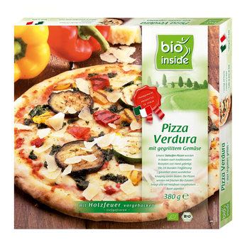 Bio Inside Pizza verdura met gegrilde groenten bio 380g